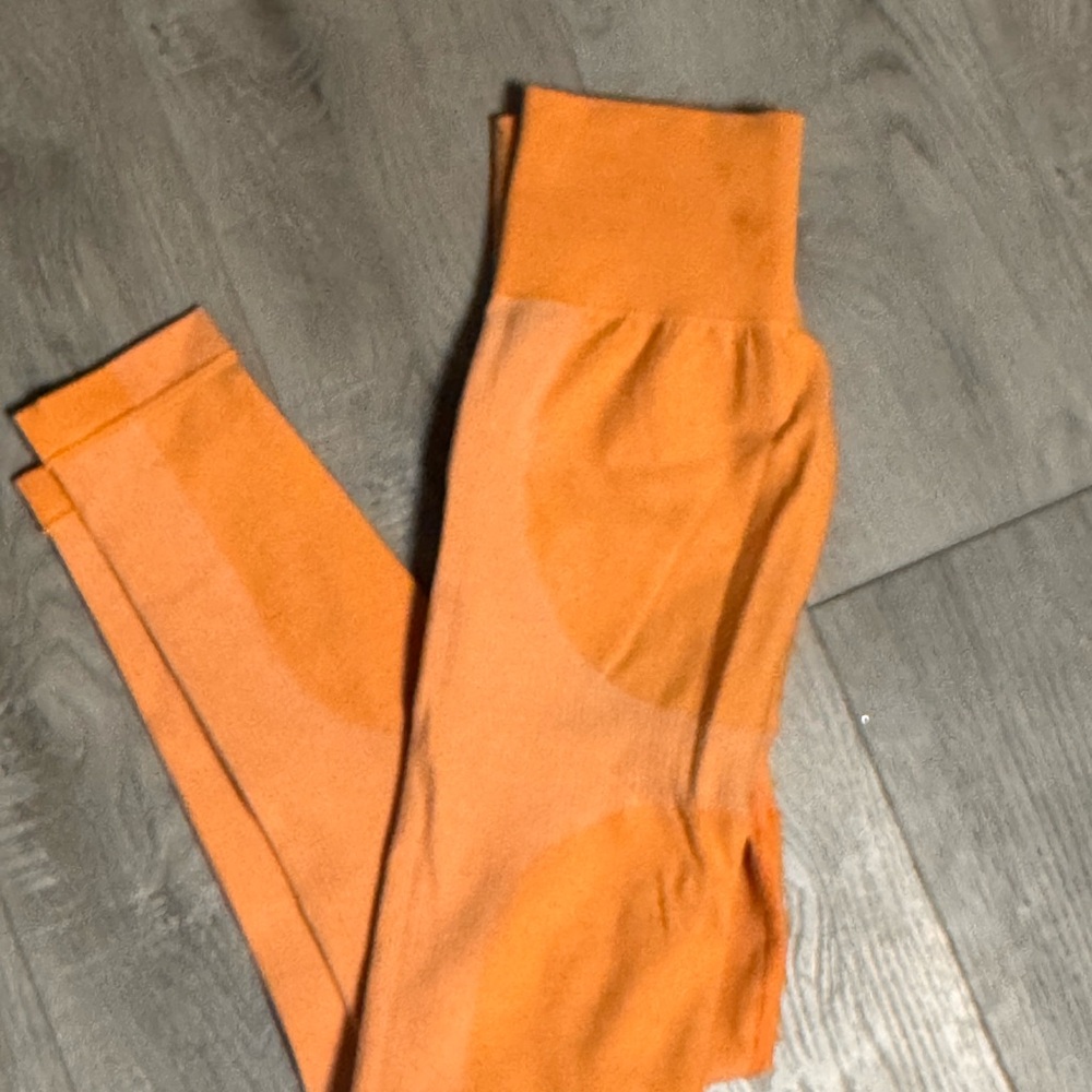 Bright Orange Leggings